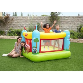 BESTWAY Fisher-Price Zamek do skakania, 175 x 173 x 135 cm 93553