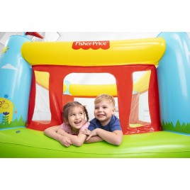 BESTWAY Fisher-Price Zamek do skakania, 175 x 173 x 135 cm 93553