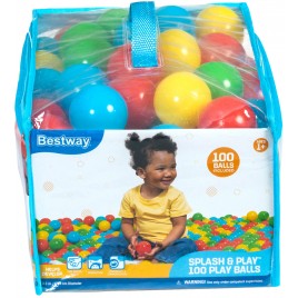 BESTWAY Splash & Play 100 piłek do zabawy 52648