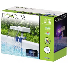 BESTWAY Flowclear Wodospad do basenu z lampką LED 58619