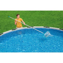 BESTWAY AquaNet Deluxe Zbierak basenowy do liści 50 x 48 x 2,8 cm 58661