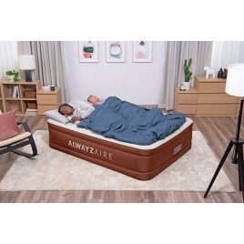 BESTWAY AlwayzAire Fortech Comfort Queen Materac z pompką, 203 x 152 x 51 cm 69037