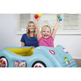 BESTWAY Fisher-Price Dmuchane centrum zabaw z 25 piłkami 119 x 79 x 51 cm 93535