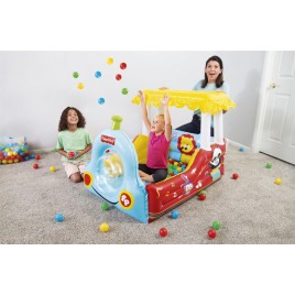 BESTWAY Fisher-Price Dmuchane centrum zabaw z 25 piłkami 132 x 94 x 89 cm 93537