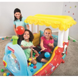 BESTWAY Fisher-Price Dmuchane centrum zabaw z 25 piłkami 132 x 94 x 89 cm 93537