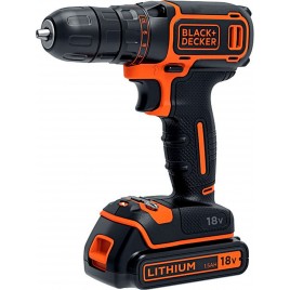 Black & Decker BDCDC18B Wiertarko wkrętarka Li-Ion (2x1,5Ah/18V) 10,3/30Nm