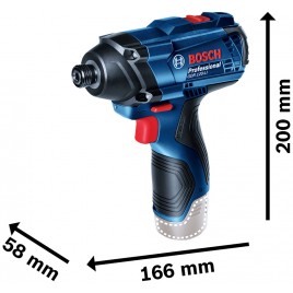 BOSCH GDR 120-LI PROFESSIONAL Akumulatorowa wkrętarka/klucz udarowy 06019F0000