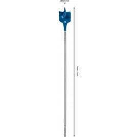 BOSCH EXPERT Self Cut Speed, wiertło łopatkowe 38 × 400 mm 2608900357