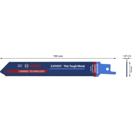 BOSCH Brzeszczot do piły szablastej EXPERT 'Thin Tough Metal' S 922 EHM 10 szt. 2608900362