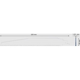 BOSCH Brzeszczot EXPERT 'Wood with Metal Demolition' S 1167 XHM, 1 szt. 2608900398