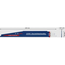 BOSCH Brzeszczot EXPERT 'Wood with Metal Demolition' S 1167 XHM, 10 szt. 2608900400