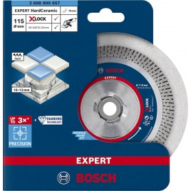 BOSCH Diamentowa tarcza tnąca EXPERT HardCeramic X-LOCK 115x1,4x10 mm 2608900657