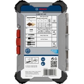 BOSCH PRO Impact Wood Set, 40 szt. 2608521U87