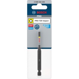 BOSCH Bit PRO Torx Impact, T20, 90 mm 2608522535