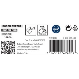 BOSCH Wiertło PRO Metal HSS-G, długość standardowa, 4,1 × 43 × 75 mm, 10 szt. 2608585486