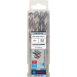 BOSCH Wiertło PRO Metal HSS-G, długość standardowa, 10,6 × 87 × 133 mm 2608585526