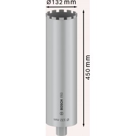 BOSCH Koronka wiertnicza do pracy na mokro PRO Core Cutter wet, 132 x 450 mm, 1 1/4" UNC