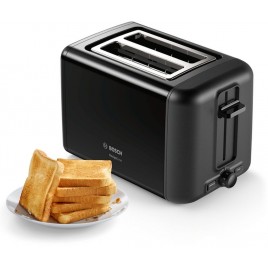 Bosch Compact toaster DesignLine Czarny TAT3P423