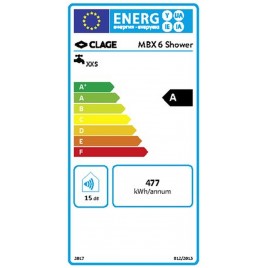 CLAGE MBX 6 Shower 5,7 kW/230V 1500-15316