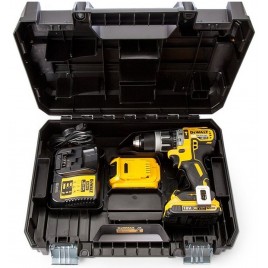 DeWALT DCD796D2 Aku Wiertarko-wkrętarka udarowa XR (70Nm/18V/2x2,0Ah) Tstak