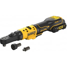 DeWALT DCF500L2G Akumulatorowy klucz zapadkowy 1/4''+ 3/8” (12V/2x3,0Ah)