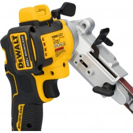 DeWALT DCM200NT Akumulatorowa szlifierka taśmowa XR (18V/bez aku) T-stak