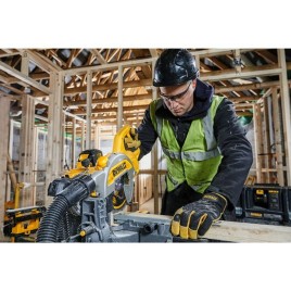 DeWALT DCS777T2 Aku Pilarka ukośnica XR FlexVolt (216mm/54V/2x6,0Ah)