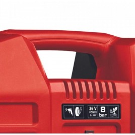 Einhell TE-AC 36/8 Li OF Set-Solo Kompresor bezolejowy (18V/bez aku) 4020440