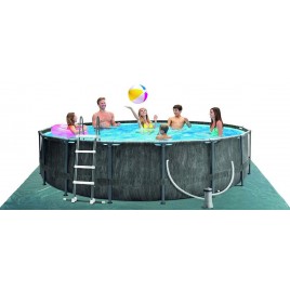 INTEX GREYWOOD PRISM FRAME PREMIUM POOLS Basen set 457 x 122 cm 26742NP