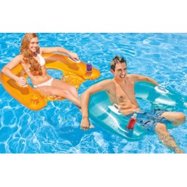 INTEX Sit'n Float Slip pomarańczowy, 58859EU