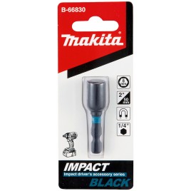 Makita B-66830 Torzní nástrčný klíč 1/4" Impact Black, SW8, 50mm