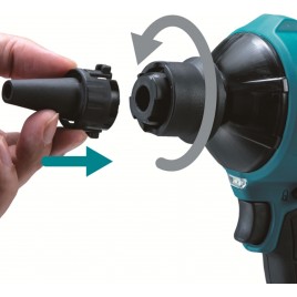 Makita DAS180Z Akumulatorowa dmuchawa do kurzu Li-ion LXT 18V, bez aku