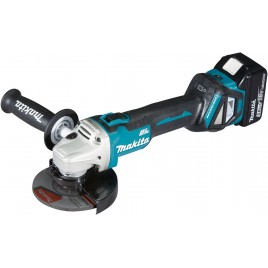 Makita DGA511RFJ Aku Szlifierka kątowa 125mm Li-ion LXT 18V/3,0Ah, Makpac