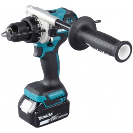 Makita DHP486RTJ Akum. wiertarko-wkrętarka udarowa LXT 18V 5,0 Ah, Makpac