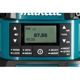 Makita DMR056 Akum. radio z lampą i latarką Li-ion LXT 14,4/18V Z