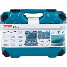 Makita E-10883 Zestaw akcesoriów 221 elementów