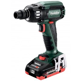 Metabo SSW 18 LTX 400 BL Akumulatorowe zakrętaki udarowe, 18V 2X4.0 Ah, MetaBOX 602205800