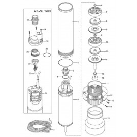 GARDENA Premium 6000/5 inox pompa głębinowa 1492-20