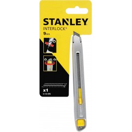 Stanley 0-10-095 Interlock Nóż metalowy, ostrze łamane 9mm