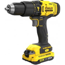 Stanley SFMCD711D22 FatMax V20 Wiertarko-wkrętarka udarowa (50Nm/18V/2x2,0Ah), walizka