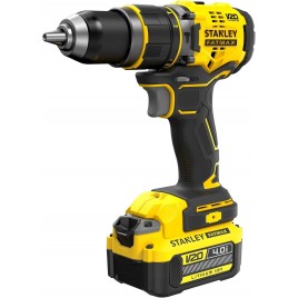 Stanley SFMCD715M2K V20 Wiertarko-wkrętarka udarowa (60Nm/18V/2x4,0Ah), walizka