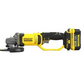 Stanley SFMCG400M2K FatMax V20 Szlifierka kątowa 125mm (18V/2x4,0Ah), walizka