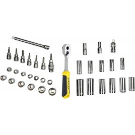 Stanley STMT1-74174 Zestaw nasadek transmodułowych 36 szt. 3/8"